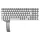 90NB05T1-R31HU0 gyári új magyar, ezüst, háttérvilágított laptop billentyűzet, keret nélkül