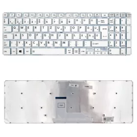 NSK-V93SQ gyári új magyar fehér laptop billentyűzet