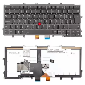   01EP001 gyári új magyar fekete háttérvilágításos laptop billentyűzet