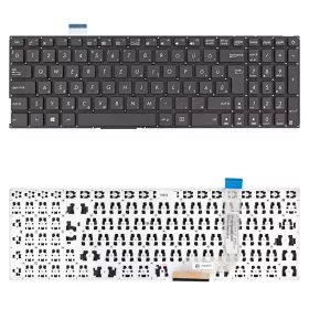   0KN1-261HU21 gyári új magyar, fekete laptop billentyűzet, keret nélkül