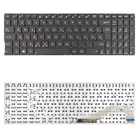   90NB0B12-R30130 gyári új, magyar fekete laptop billentyűzet, keret nélkül