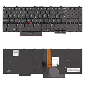   01HW215 gyári új magyar fekete háttérvilágításos laptop billentyűzet