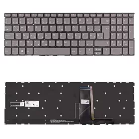   SN20P24153 gyári új magyar szürke háttérvilágításos laptop billentyűzet, keret nélkül