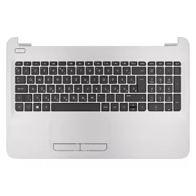   905891-211 gyári új, magyar fekete laptop billentyűzet + ezüst felső fedél