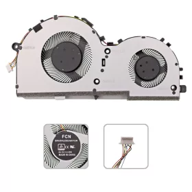5F10S13887 gyári új laptop hűtés, ventilátor pár