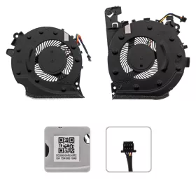   L20334-001, L20335-001 gyári új hűtés, ventilátor (párban)