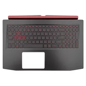   6B.Q3MN2.001 gyári új angol háttérvilágított laptop billentyűzet + felső fedél