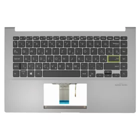   90NB0RL1-R31HU0 gyári új magyar háttérvilágításos laptop billentyűzet + felső fedél