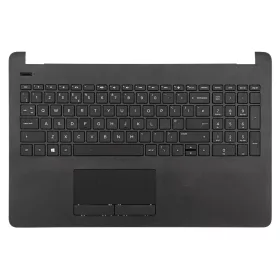   925010-001 gyári új angol (US), fekete laptop billentyűzet + fekete felső fedél