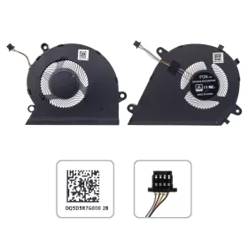   13NB0NL0M02011, 13NB0NL0M03111 gyári új hűtés, ventilátor (párban) (5V)