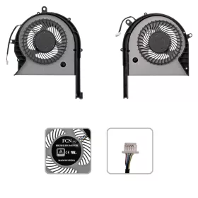   DFS2013121A0T, DFS593512MN0T gyári új hűtés, ventilátor (párban) (12V)