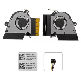   13NR01V0T14111, 13NR01V0T13111 gyári új hűtés, ventilátor (párban) (12V)