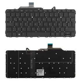   850915 gyári új európai kiosztású laptop billentyűzet, keret nélkül