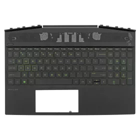   L57593-001 gyári új angol háttérvilágított laptop billentyűzet + felső fedél