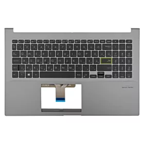   90NB0RF3-R31HU0 gyári új, magyar háttérvilágításos laptop billentyűzet + felső fedél