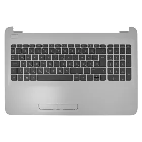   827541-001 gyári új fekete magyar laptop billentyűzet + szürke felső fedél