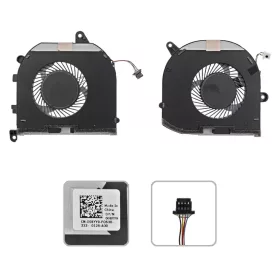 08YY9, 0TK9J gyári új hűtés, ventilátor (5V) (párban)