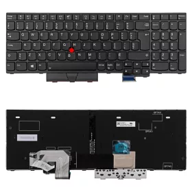   Lenovo ThinkPad P15 Gen 2 gyári új francia háttérvilágításos billentyűzet