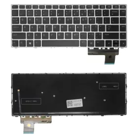   697685-001 gyári új, angol (US) háttérvilágításos laptop billentyűzet (trackpoint nélkül)
