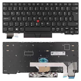 01YP095 gyári új magyar fekete laptop billentyűzet