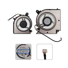   MSI Katana GF76 gyári új hűtés, ventilátor (5V) (párban)