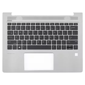   L40740-001 gyári új angol (US) háttérvilágításos laptop billentyűzet + felső fedél