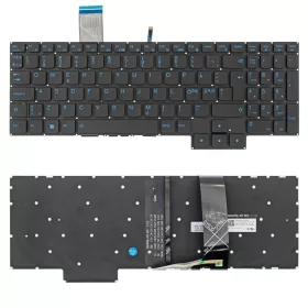   SN20X22290 gyári új norvég háttérvilágított laptop billentyűzet, keret nélkül