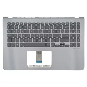   90NB0I94-R32HU0 gyári új fekete magyar háttérvilágított laptop billentyűzet + szürke felső fedél