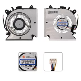 MSI GF63 Thin 10SCSR gyári új hűtés, ventilátor (5V)