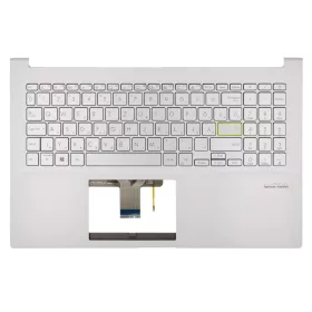   90NB0SE1-R31HU0 gyári új magyar háttérvilágításos laptop billentyűzet + felső fedél