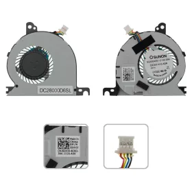 0GVH35 gyári új hűtés, ventilátor (5V)