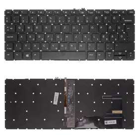   L85737-211 gyári új magyar háttérvilágított laptop billentyűzet, keret nélkül