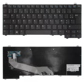   Dell Latitude E5440 gyári új, fekete francia laptop billentyűzet