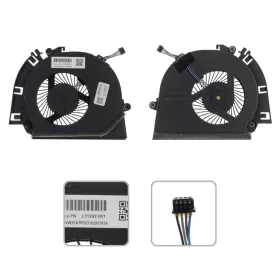 L30388-001 gyári új hűtés, ventilátor (5V) (CPU)