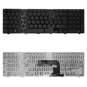   0XK9MH gyári új európai kiosztású, fekete laptop billentyűzet