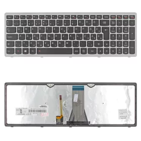   25214160 gyári új magyar háttérvilágításos ezüst laptop billentyűzet