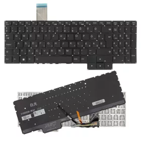   5CB0Z33154 gyári új magyar háttérvilágításos laptop billentyűzet, keret nélkül