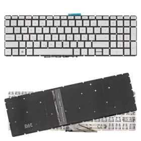   L60341-211 gyári új magyar háttérvilágításos laptop billentyűzet, keret nélkül