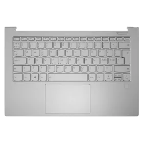   5CB0U44255 gyári új észt háttérvilágításos laptop billentyűzet + felső fedél