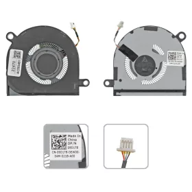 9D1T8 gyári új hűtés, ventilátor (5V)