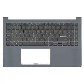   90NB0Y91-R31HU0 gyári új magyar háttérvilágításos laptop billentyűzet + felső fedél