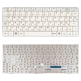 04GN011KHU20 magyar fehér laptop billentyűzet