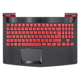  5CB0V07019 gyári új magyar háttérvilágításos piros laptop billentyűzet + fekete felső fedél