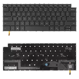   0MV93T gyári új, US angol háttérvilágított laptop billentyűzet