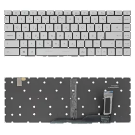   V194222AK1 gyári új magyar RGB háttérvilágított laptop billentyűzet, keret nélkül