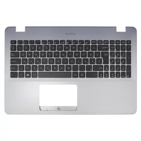   0KN1-261HU21 gyári új magyar fekete laptop billentyűzet + ezüst színű felső fedél