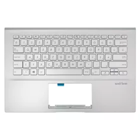   90NB0LR4-R31HU0 gyári új ezüst háttérvilágításos magyar billentyűzet + ezüst felső fedél