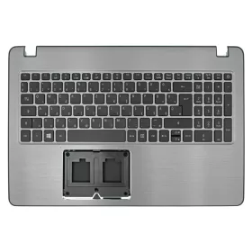   6B.GNPN7.013 gyári új fekete háttérvilágított magyar laptop billentyűzet + ezüst színű felső fedél