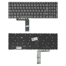   5CB0W44899 gyári új, portugál szürke laptop billentyűzet, keret nélkül