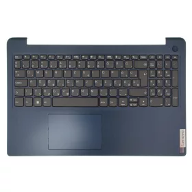   5CB1B69112 gyári új magyar laptop billentyűzet + kék felső fedél